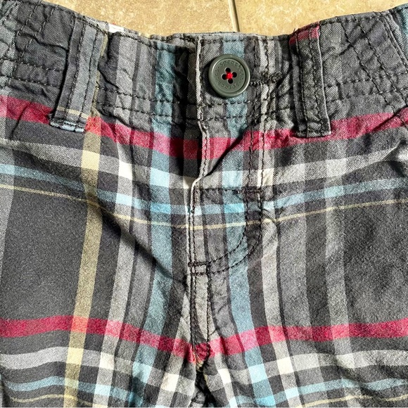 Sprockets Multicolored Plaid Chino Toddler Shorts, Size 24 Months - Picture 7 of 8